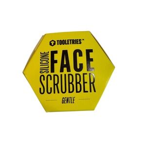 Tooletries Yellow Silicone Face Scrubber